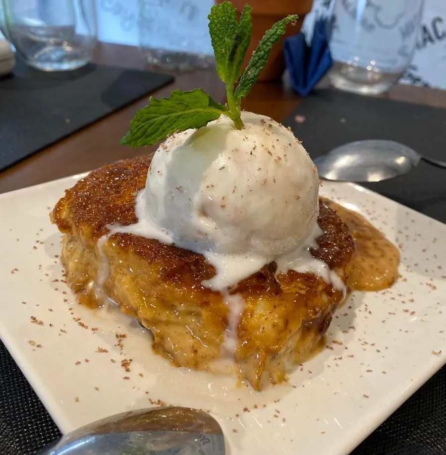 Torrija casera especial, de la carta de Takos Fritten