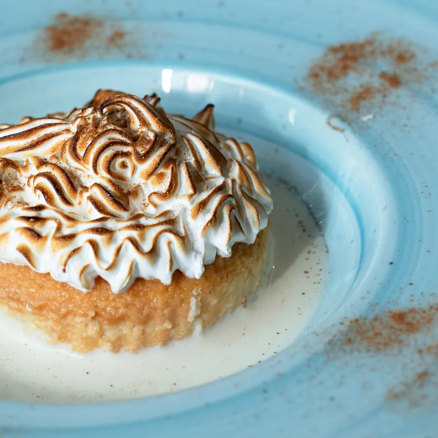 Tarta tres leches, de la carta de Takos Fritten